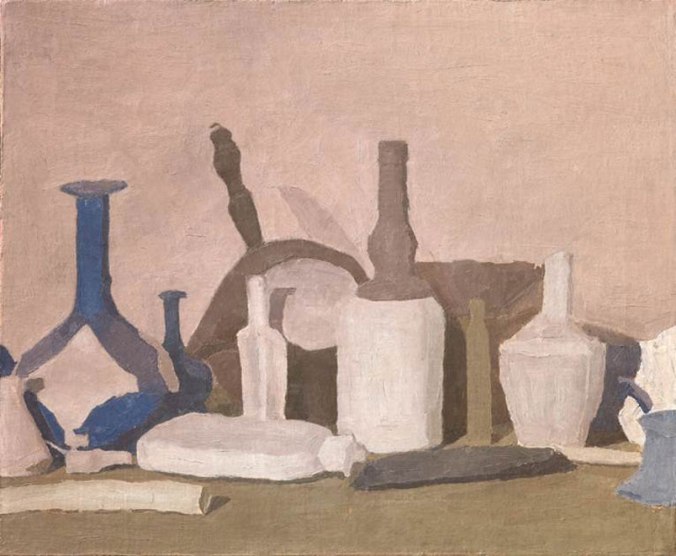 Giorgio Morandi, Still Life (Still Life of Violet Objects), 1937, Florence, Fondazione di Studi di Storia dell’Arte Roberto Longhi,61,8x73,6cm